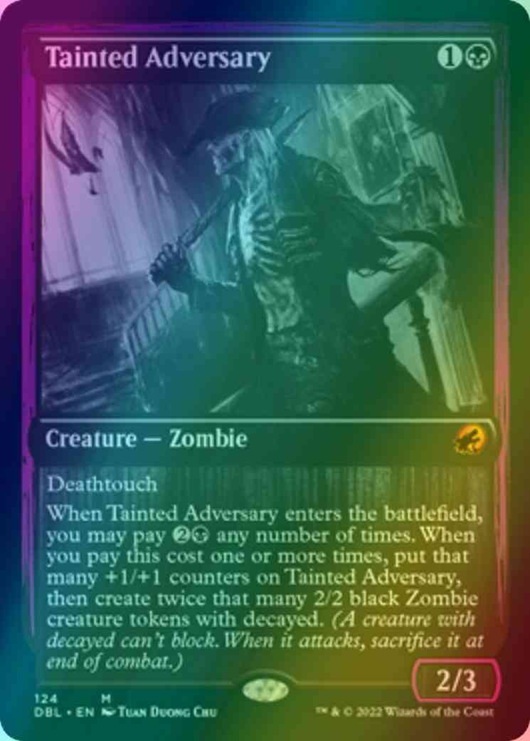 Tainted Adversary [124] [Innistrad: Double Feature] [Foil]