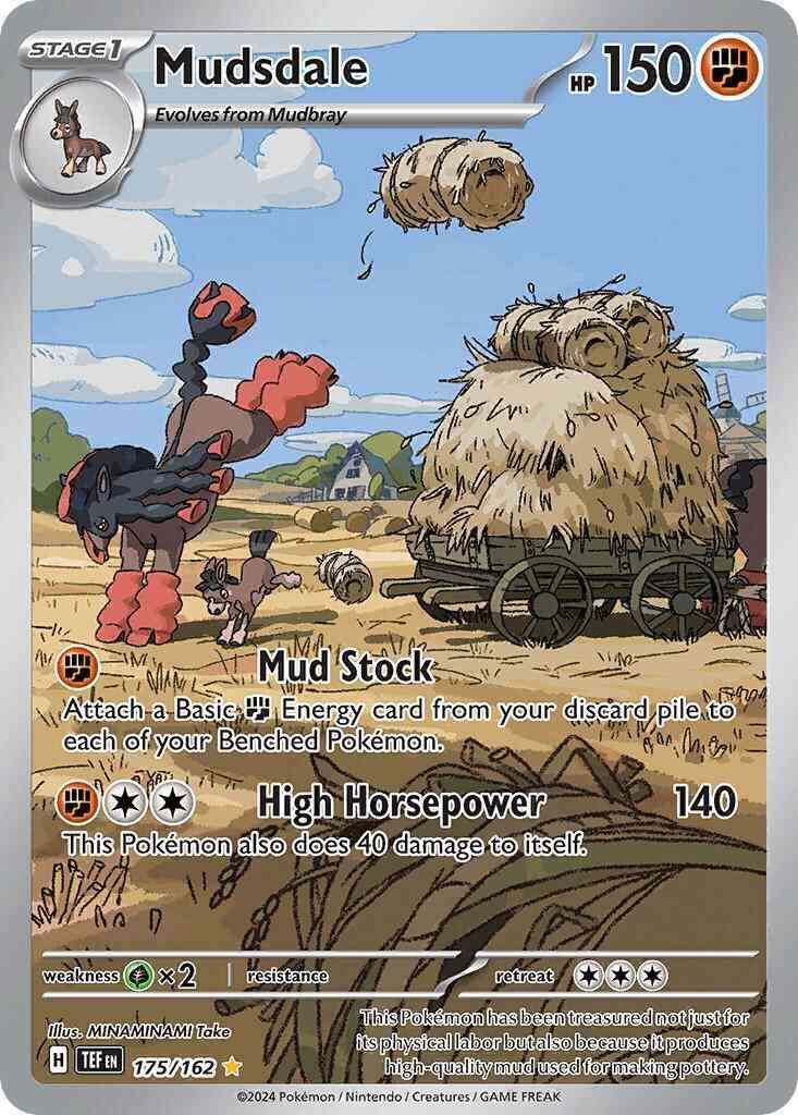 Mudsdale - 175/162 - Illustration Rare [sv05-175] [Ultra]