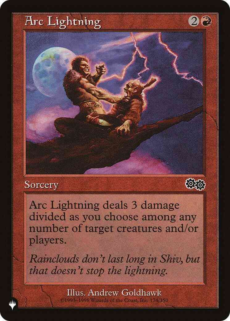 Arc Lightning [USG-174] [The List] [Non-Foil]