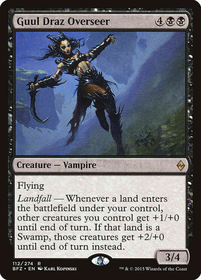 Guul Draz Overseer [112] [Battle for Zendikar] [Non-Foil]