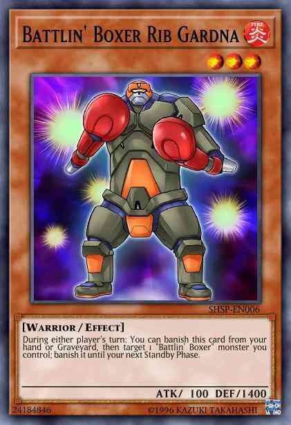 Battlin' Boxer Rib Gardna - MP14-EN130 - Common - 1st Edition