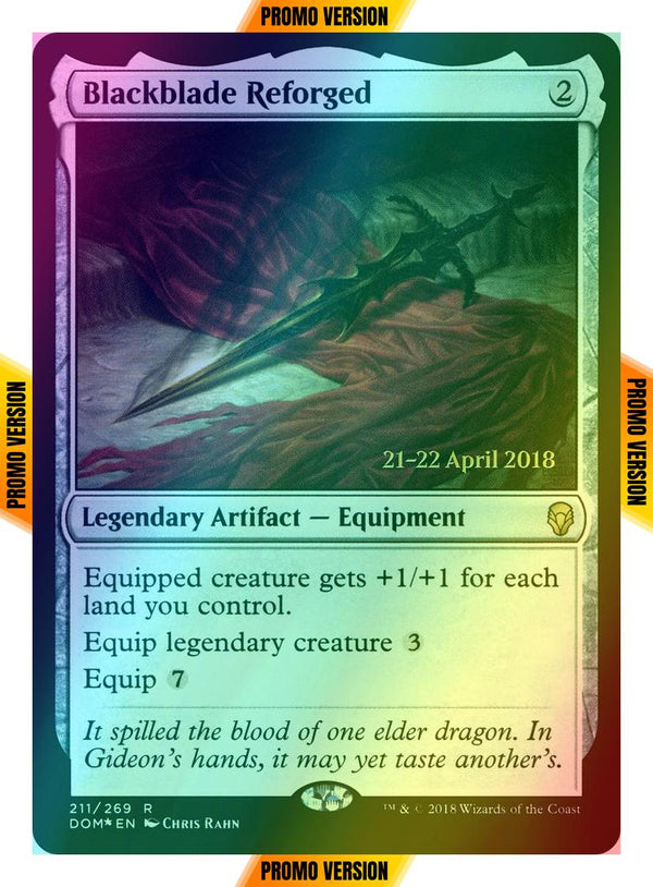 Blackblade Reforged [211s] [Dominaria Promos] [Foil]
