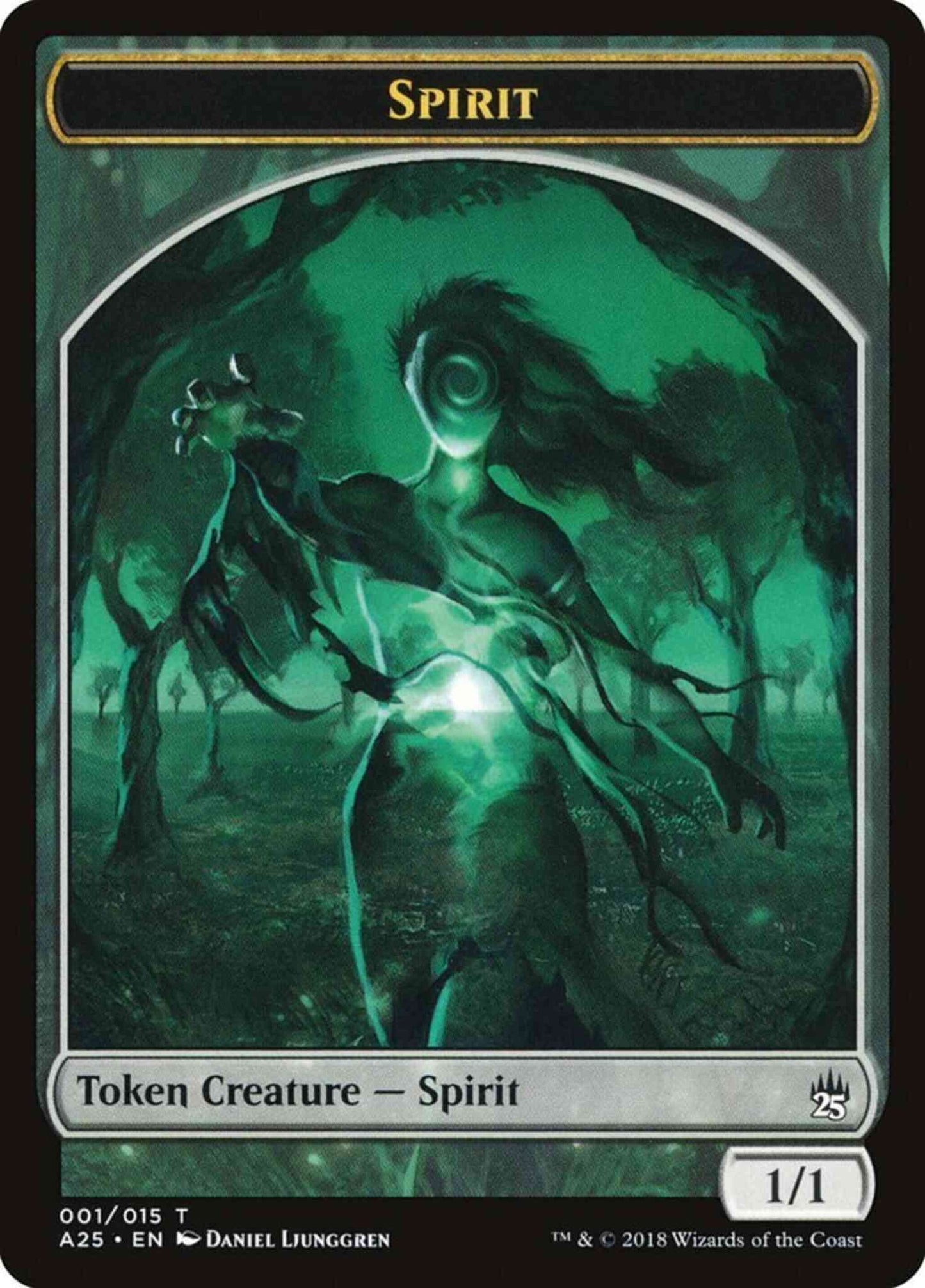 Spirit Token [01] [Masters 25 Tokens] [Non-Foil]