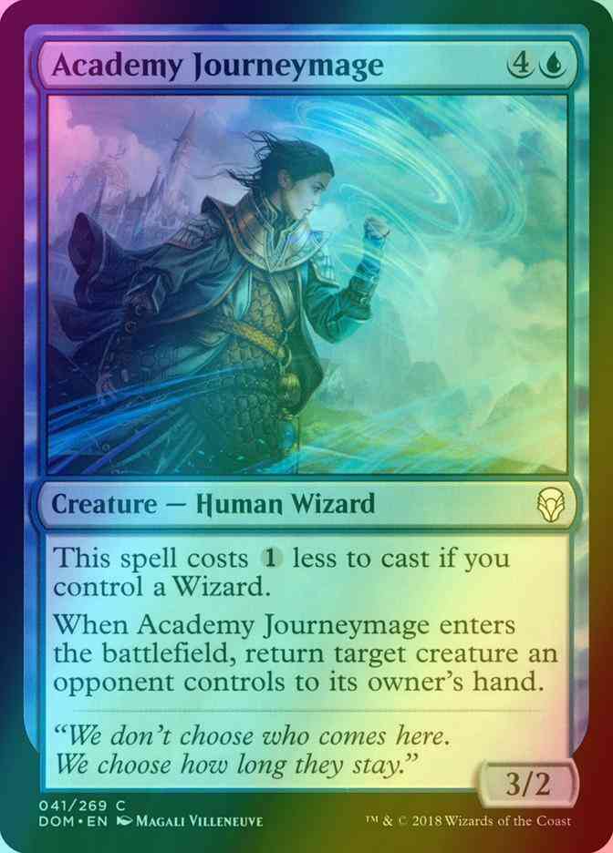 Academy Journeymage [41] [Dominaria] [Foil]