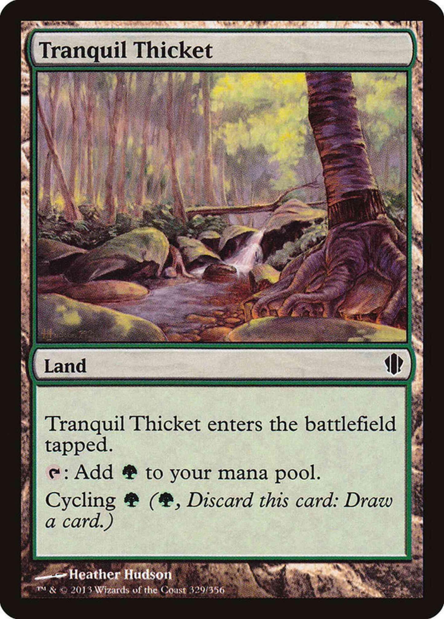 Tranquil Thicket [329] [Commander 2013] [Non-Foil]