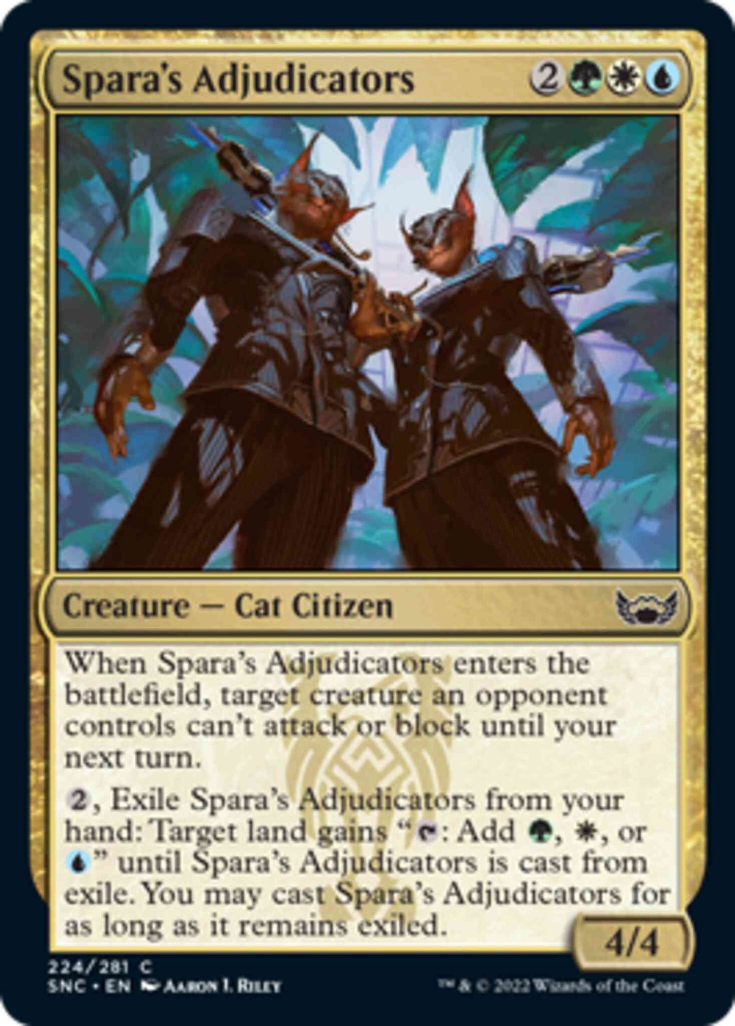 Spara's Adjudicators [224] [Streets of New Capenna] [Non-Foil]