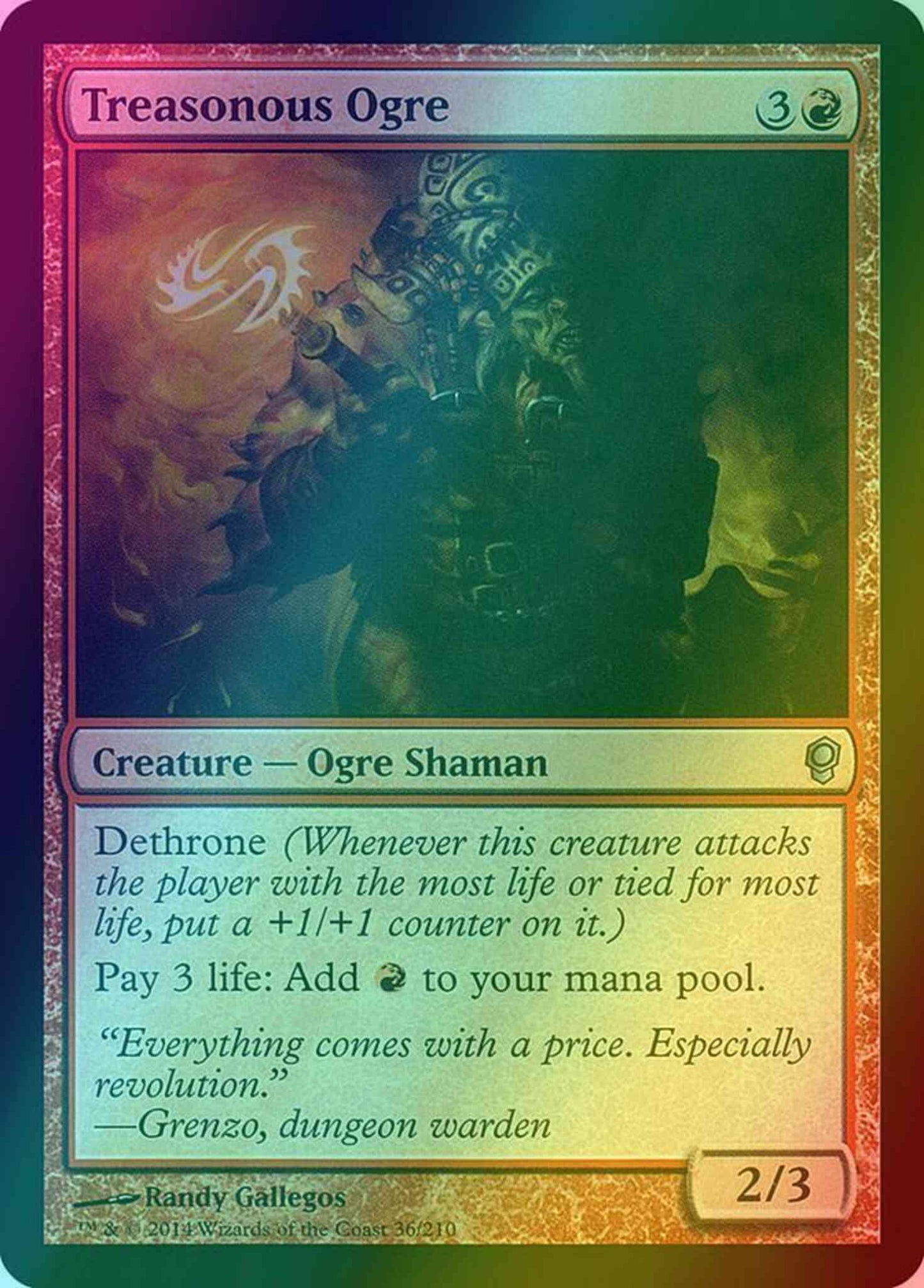 Treasonous Ogre [36] [Conspiracy] [Foil]