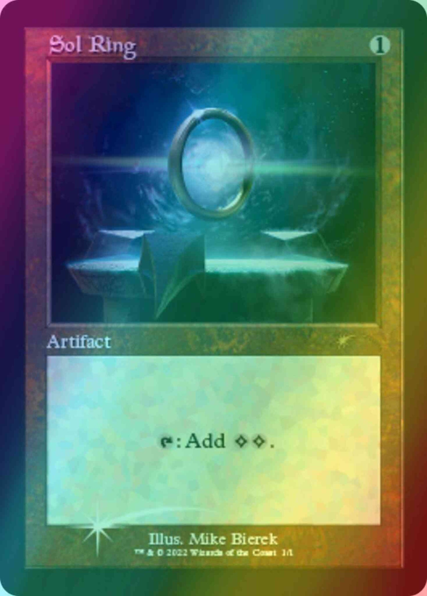 Sol Ring [1] [Retro Frame] [Love Your LGS 2022] [Foil]