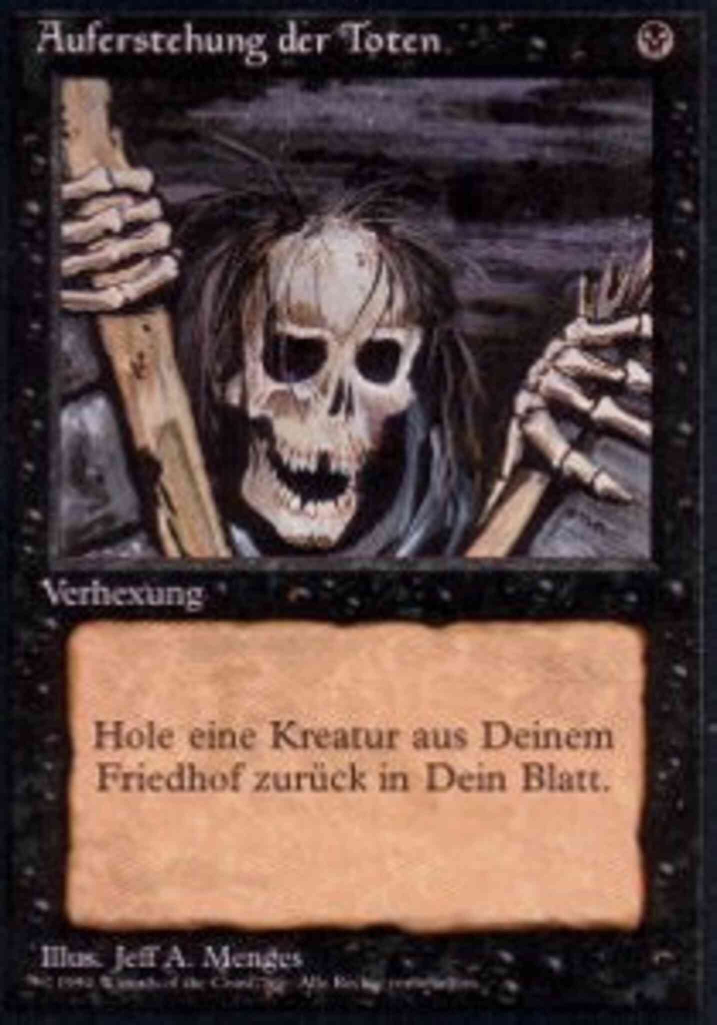 Raise Dead - German [124] [Foreign Black Border: German] [Non-Foil]
