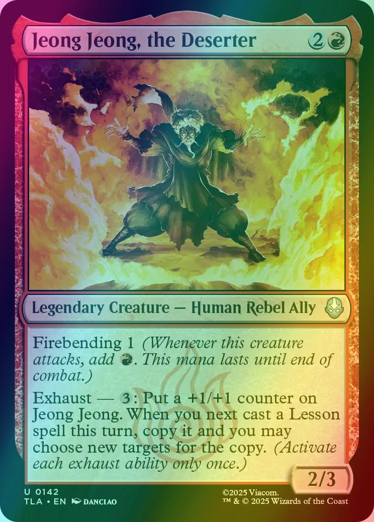 Jeong Jeong, the Deserter [142] [Avatar: The Last Airbender] [Foil]
