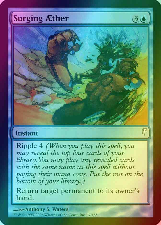 Surging Aether [47] [Coldsnap] [Foil]