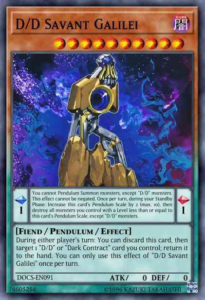 D/D Savant Galilei - MP16-EN166 - Common - Unlimited