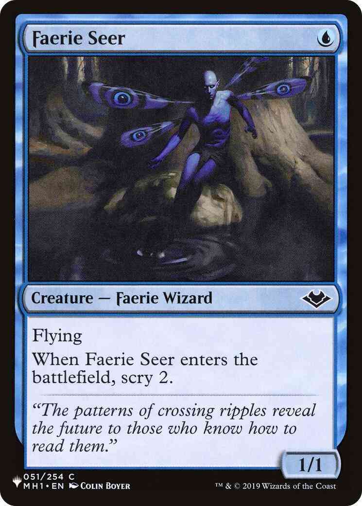 Faerie Seer [MH1-51] [The List] [Non-Foil]
