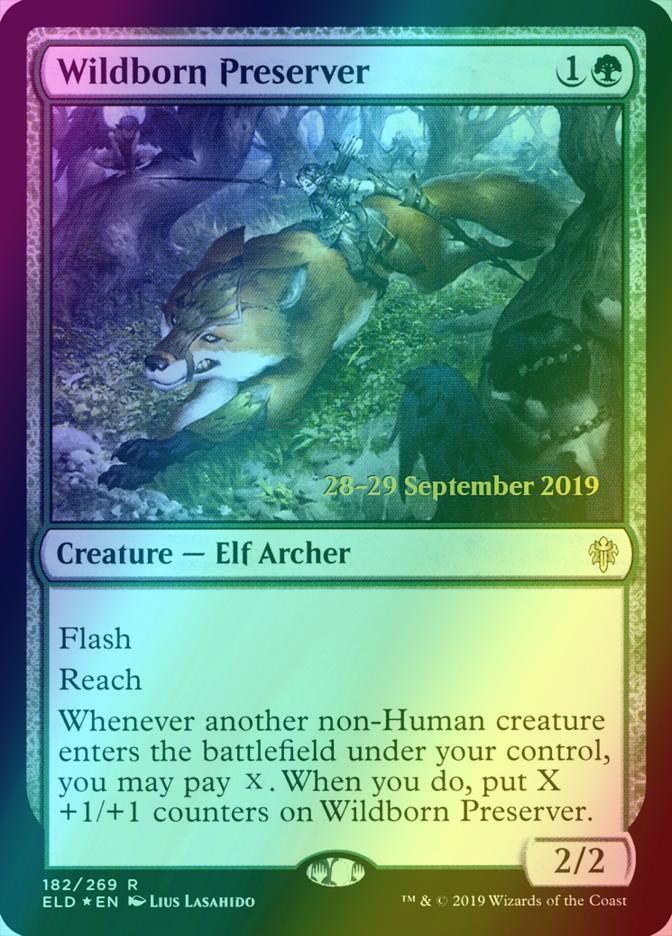 Wildborn Preserver [182s] [Throne of Eldraine Promos] [Foil]