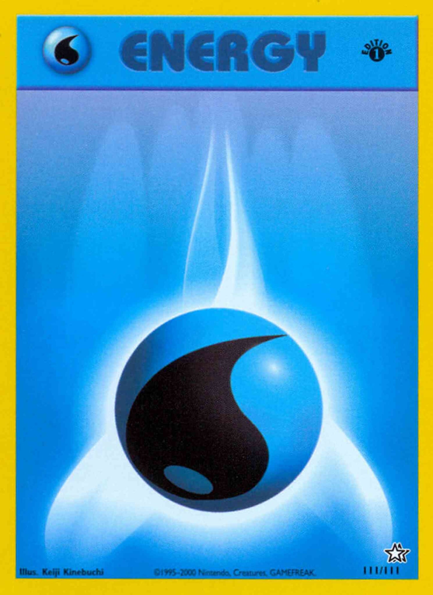Water Energy - 111/111 - Common - 1st Edition [neo1-111] [Non-Holo]