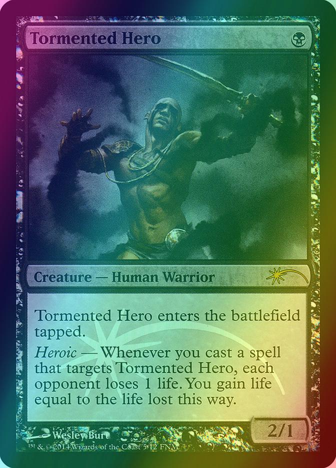 Tormented Hero [5] [Friday Night Magic 2014] [Foil]