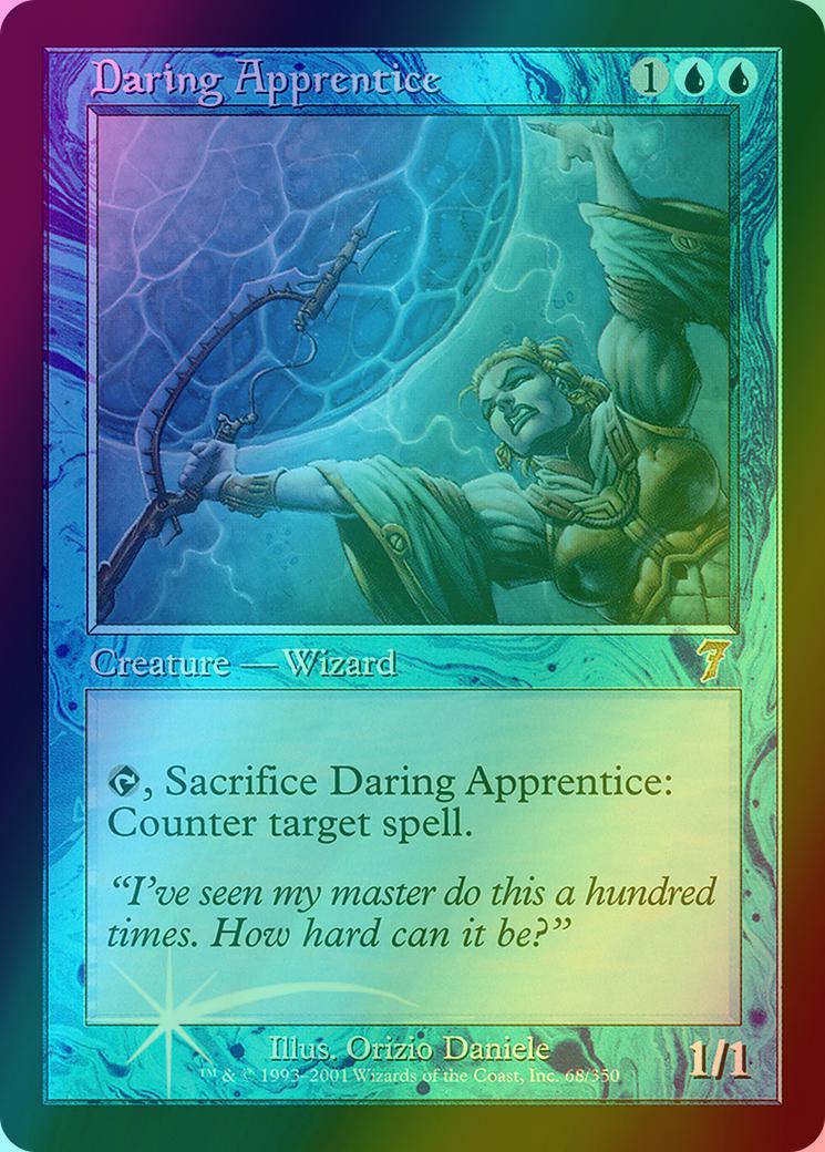 Daring Apprentice [68x] [Seventh Edition] [Foil]
