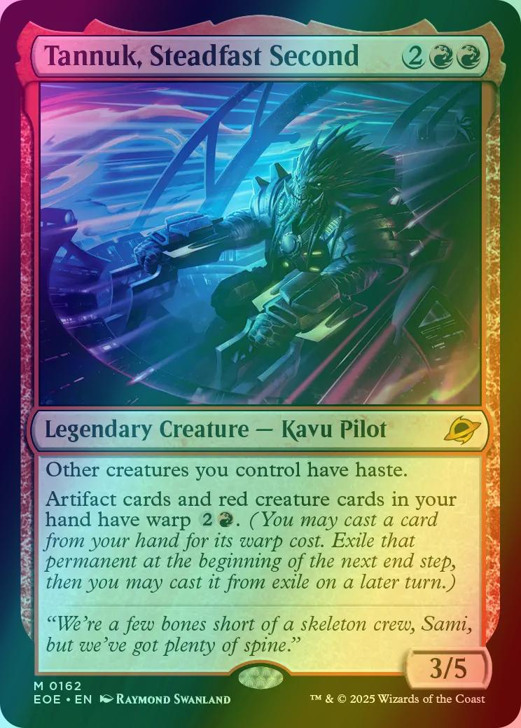 Tannuk, Steadfast Second [162] [Edge of Eternities] [Foil]