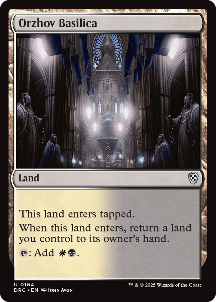 Orzhov Basilica [164] [Aetherdrift: Commander] [Non-Foil]