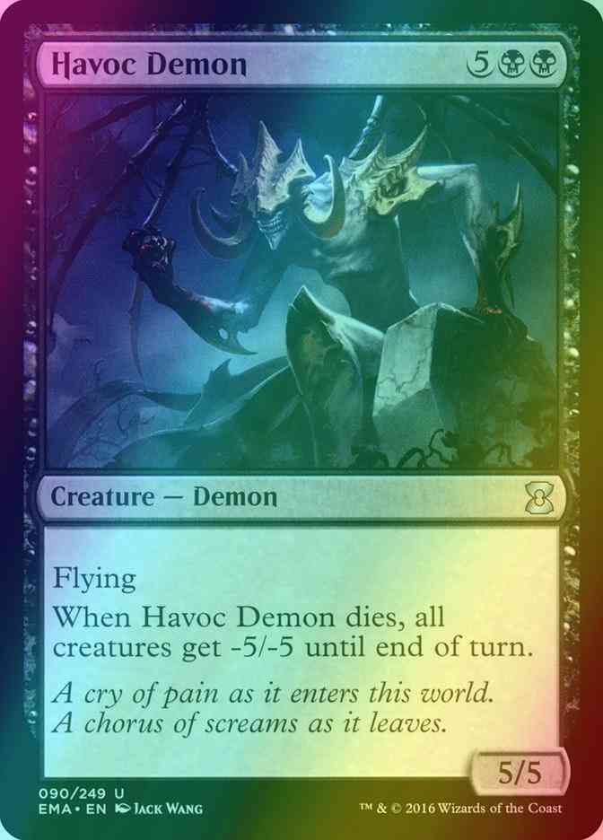 Havoc Demon [90] [Eternal Masters] [Foil]