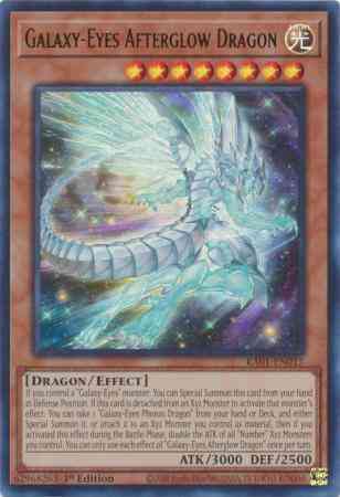 Galaxy-Eyes Afterglow Dragon - RA01-EN017 - Ultra Rare - 1st Edition