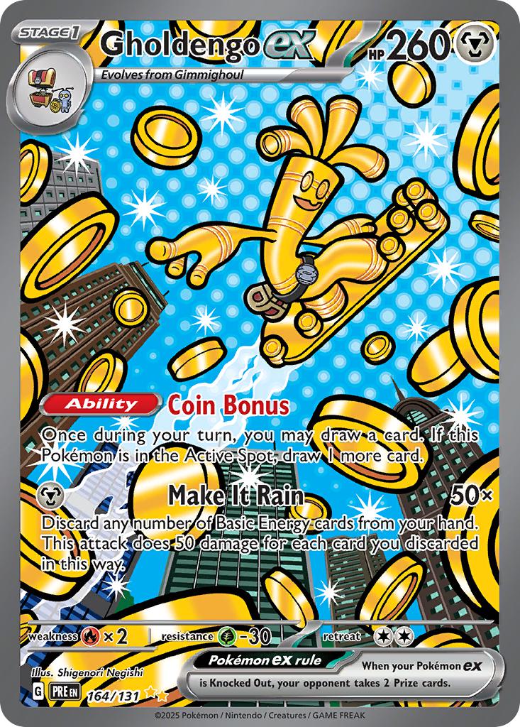 Gholdengo ex - 164/131 - Special Illustration Rare [sv085-164] [Ultra]