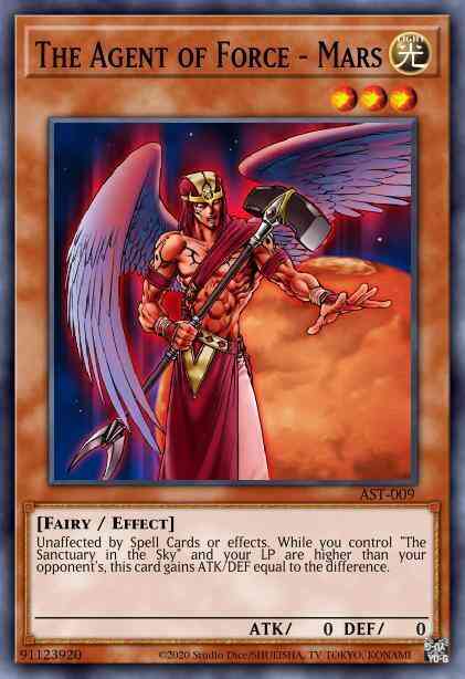 The Agent of Force - Mars - AST-009 - Super Rare - Unlimited