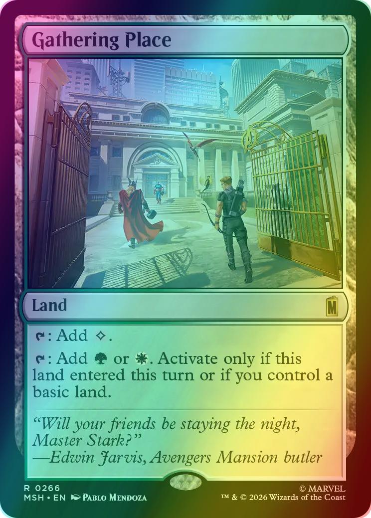 Gathering Place [266] [Marvel Super Heroes] [Foil]