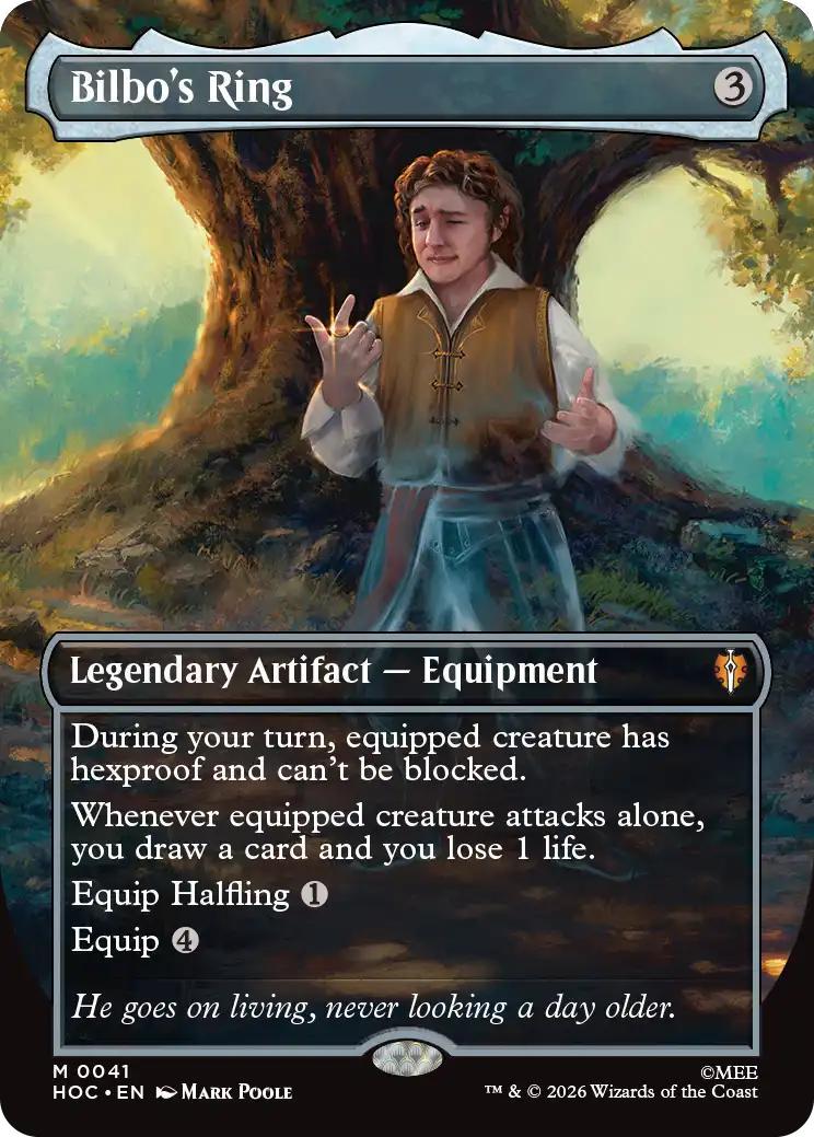Bilbo's Ring [41] [Borderless] [Classic Artist] [The Hobbit: Commander] [Non-Foil]
