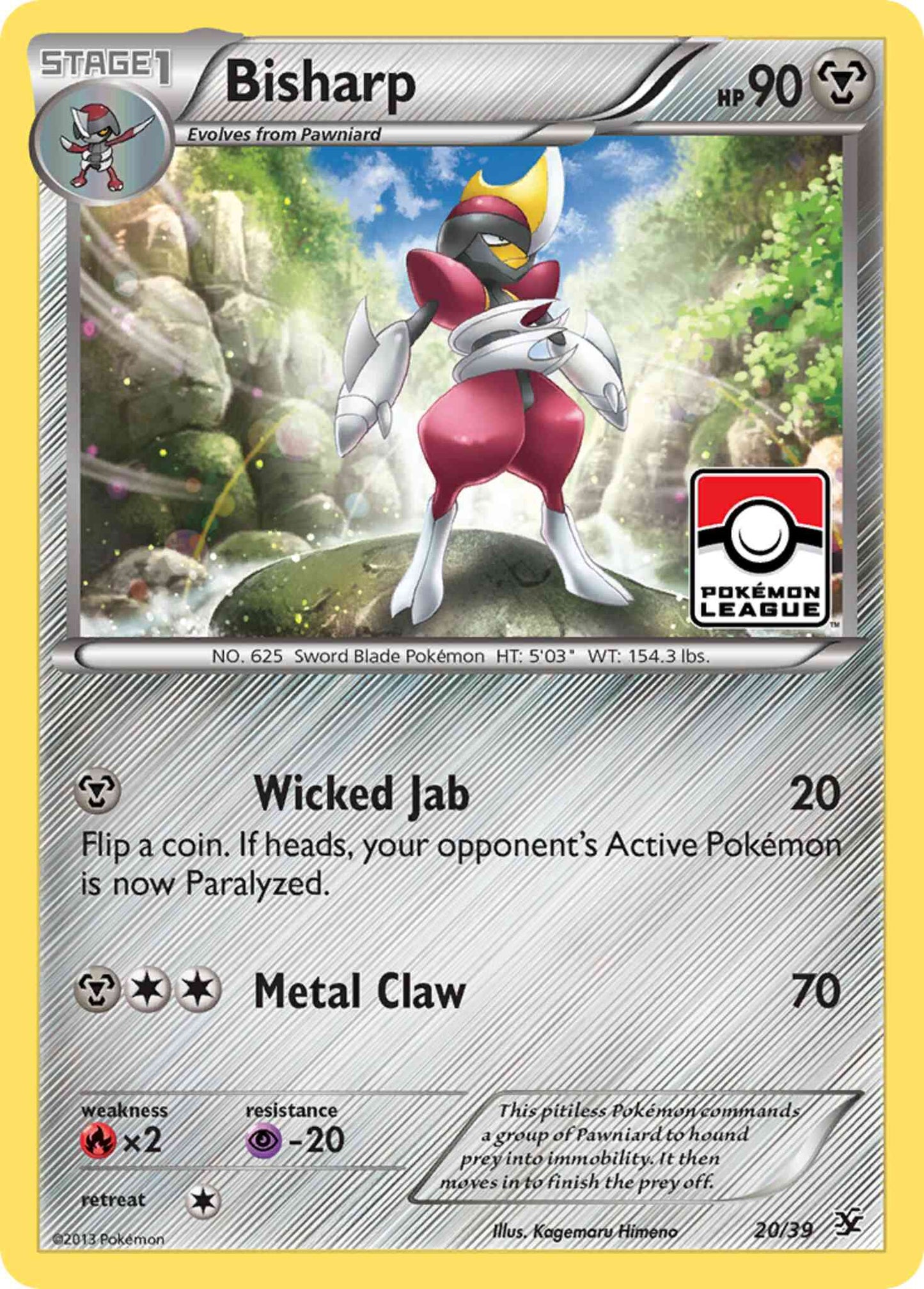 Bisharp - 20/39 -  [xy0-20] [Non-Holo]