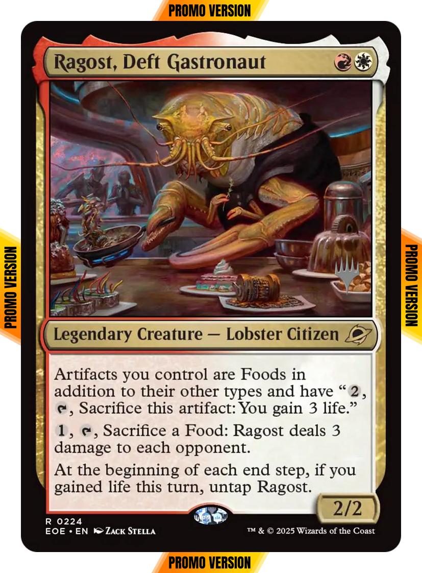 Ragost, Deft Gastronaut [224p] [Promo Pack] [Edge of Eternities: Promos] [Non-Foil]