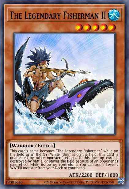 The Legendary Fisherman II - SBTK-EN027 - Ultra Rare - 1st Edition