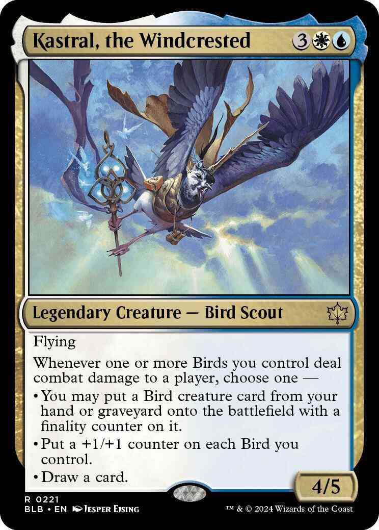 Kastral, the Windcrested [221] [Bloomburrow] [Non-Foil]