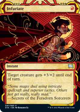 Infuriate [41] [Strixhaven Mystical Archive] [Etched Foil]