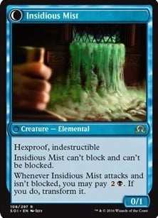 Elusive Tormentor // Insidious Mist [108] [Shadows over Innistrad] [Non-Foil]