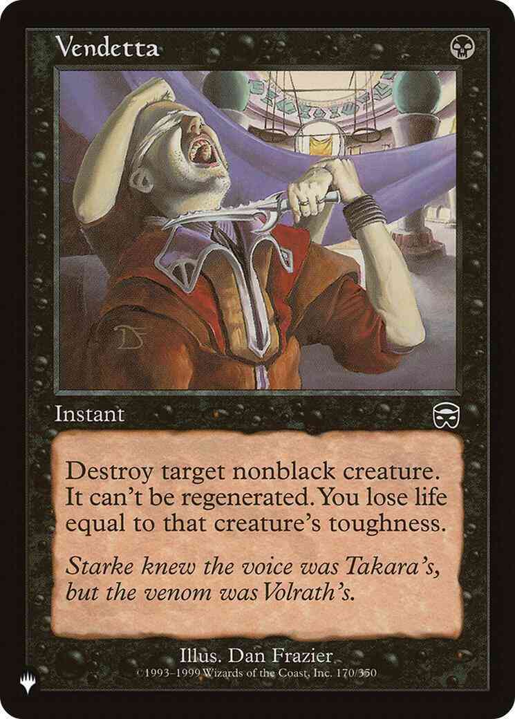 Vendetta [MMQ-170] [The List] [Non-Foil]