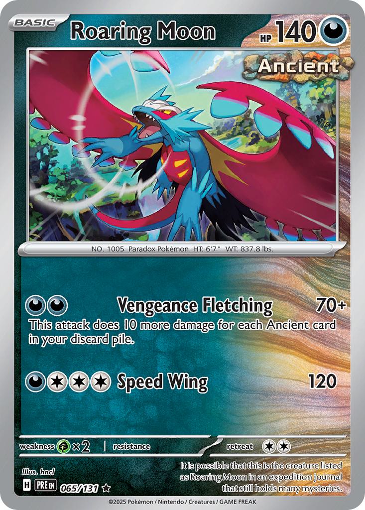 Roaring Moon - 065/131 - Rare [sv085-065] [Holo]