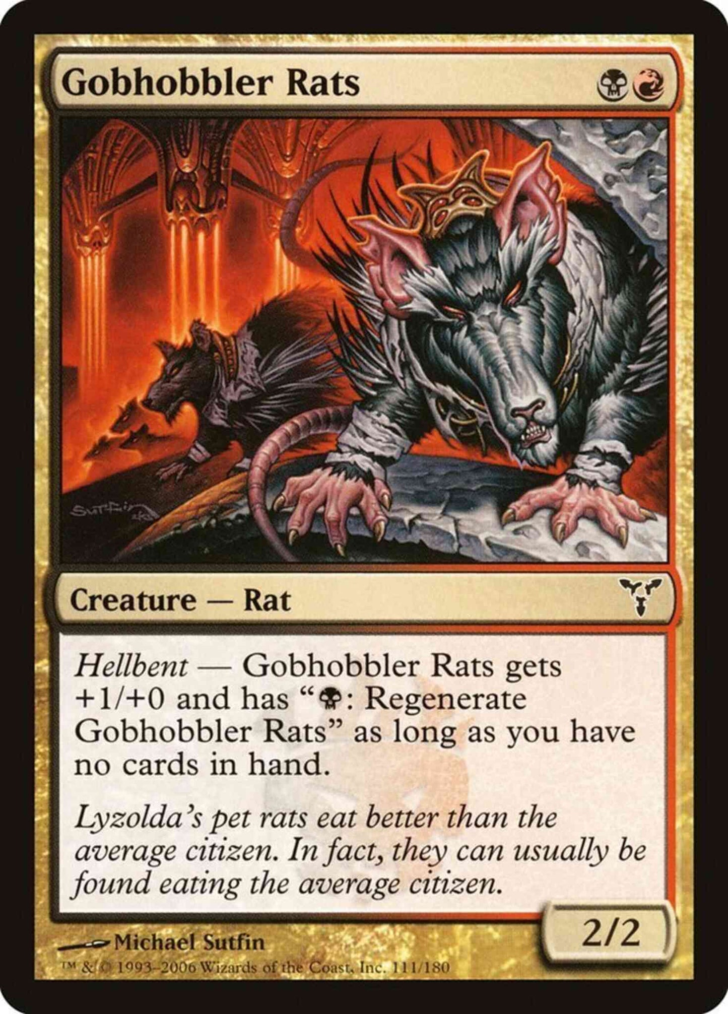 Gobhobbler Rats [111] [Dissension] [Non-Foil]