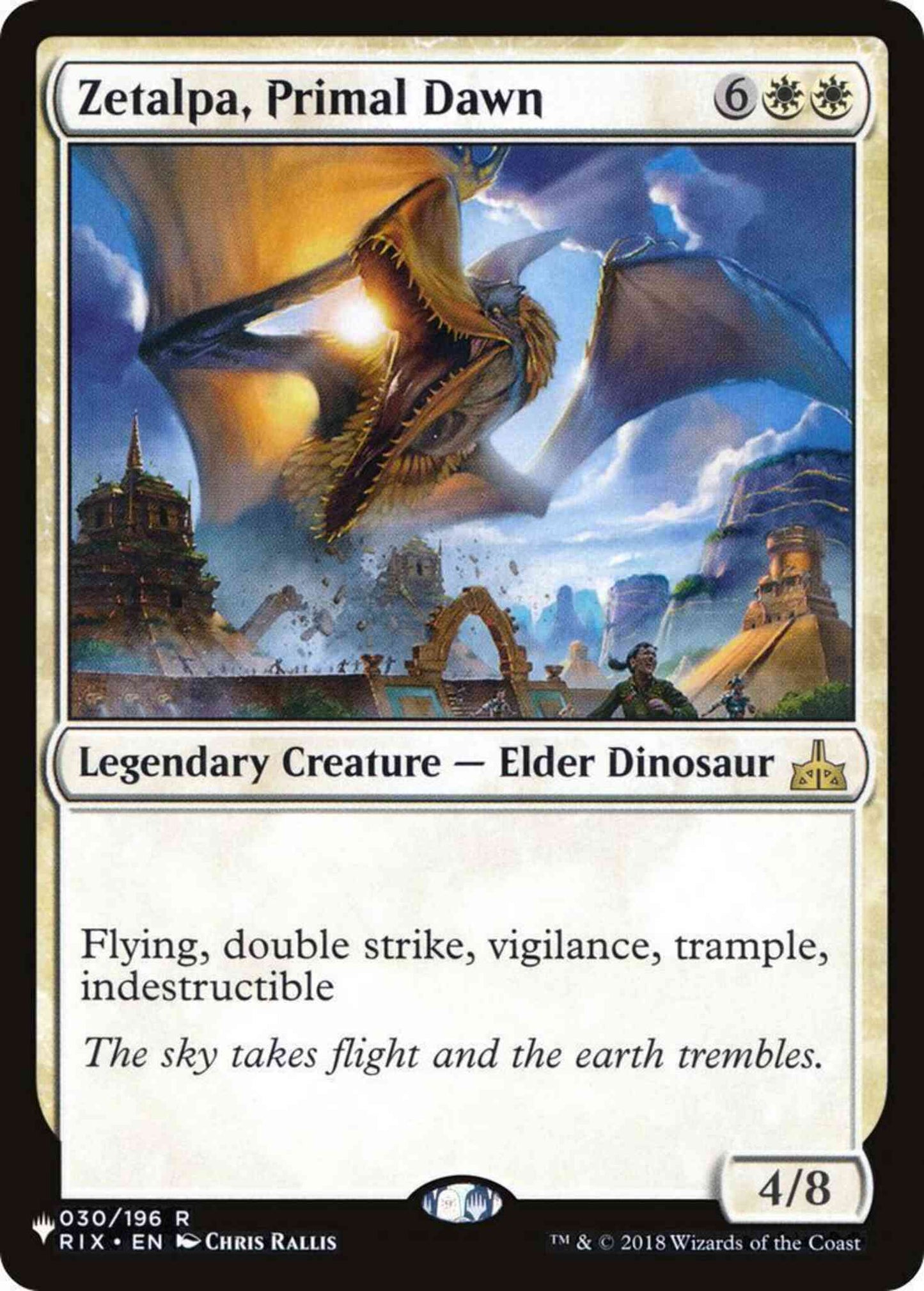Zetalpa, Primal Dawn [RIX-30] [The List] [Non-Foil]