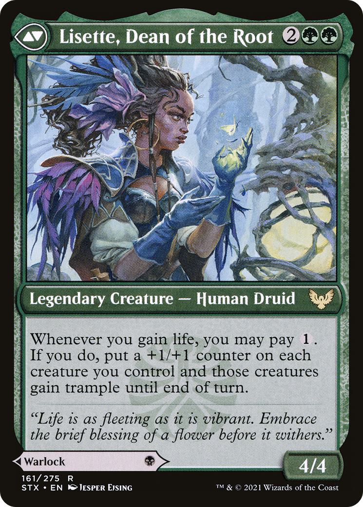 Valentin, Dean of the Vein // Lisette, Dean of the Root [STX-161] [The List] [Non-Foil]