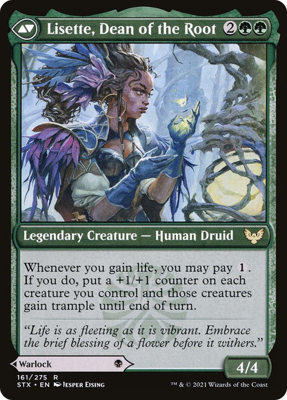 Valentin, Dean of the Vein // Lisette, Dean of the Root [STX-161] [The List] [Non-Foil]