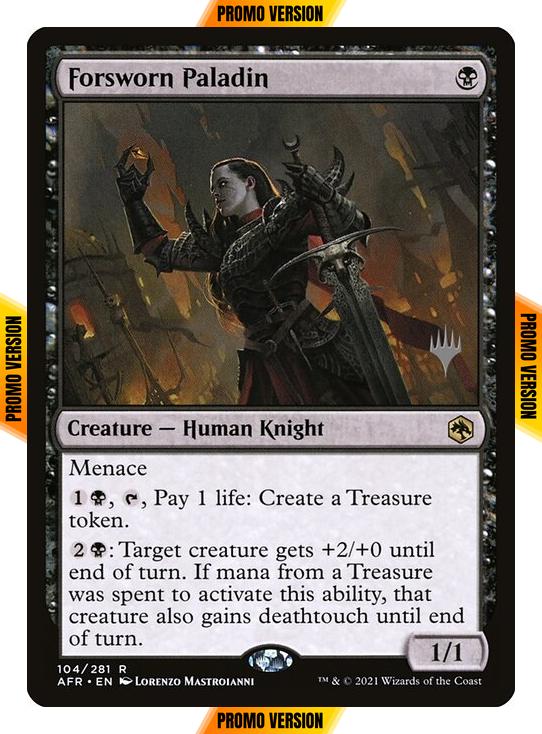 Forsworn Paladin [Promo Pack] [104p] [Adventures in the Forgotten Realms Promos] [Non-Foil]