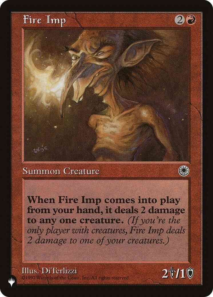 Fire Imp [POR-126] [The List] [Non-Foil]