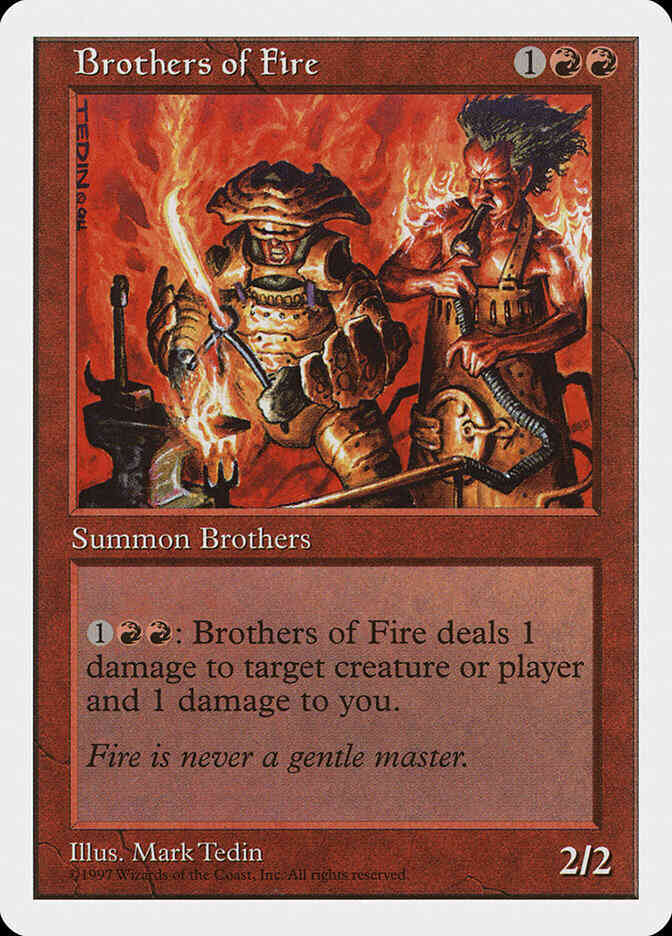 Brothers of Fire [214] [Fifth Edition] [Non-Foil]
