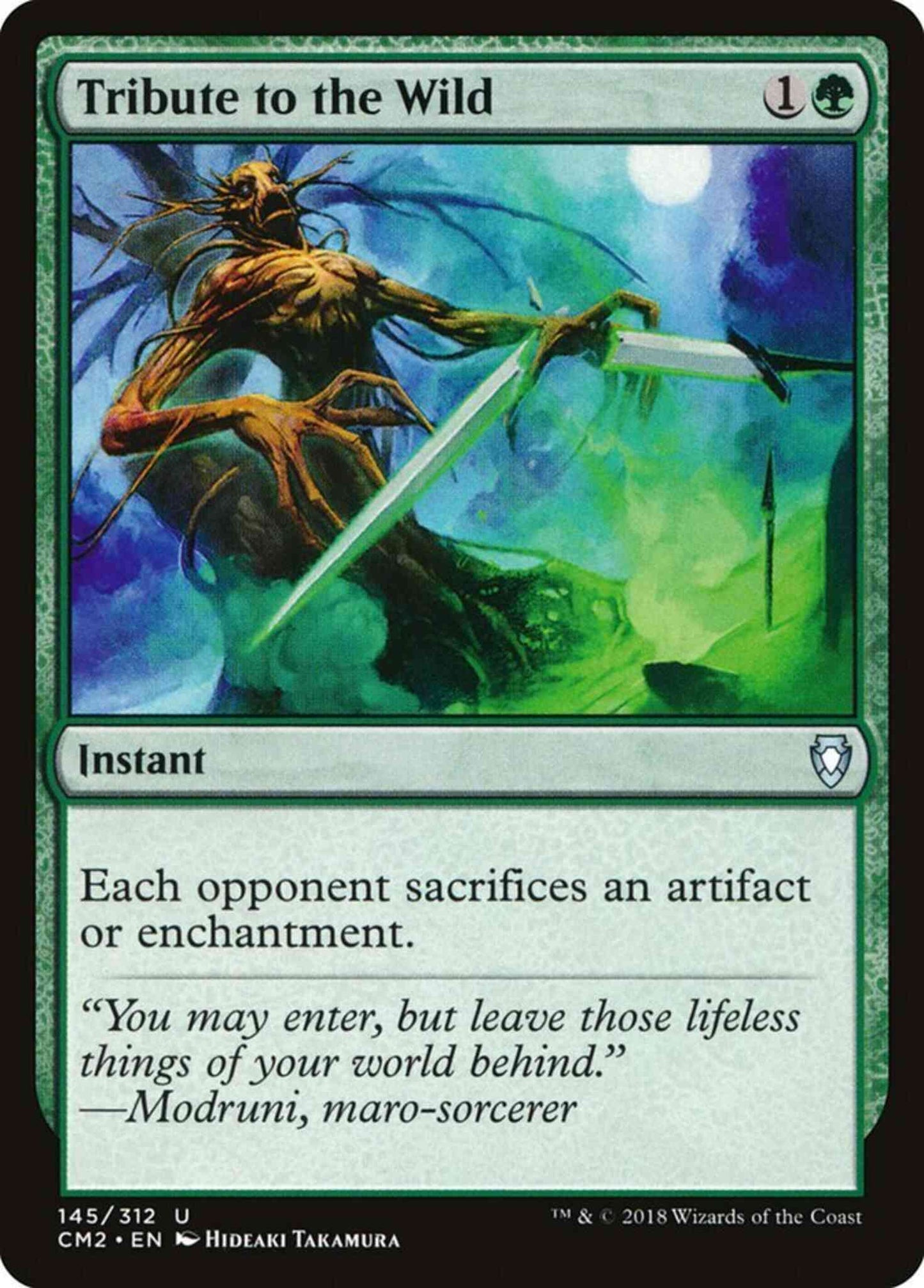 Tribute to the Wild [145] [Commander Anthology Volume II] [Non-Foil]