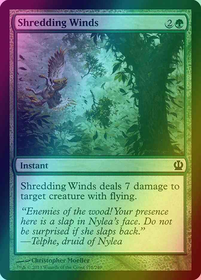 Shredding Winds [178] [Theros] [Foil]