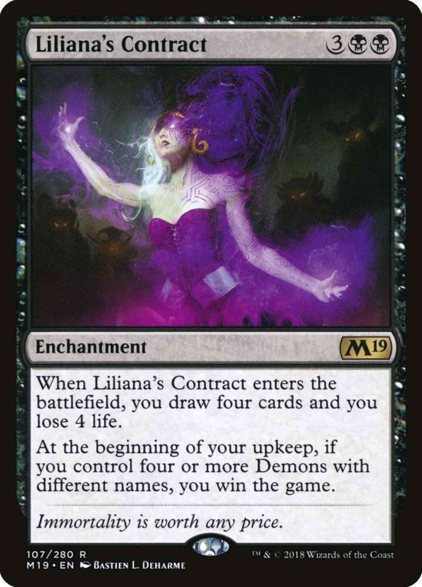 Liliana's Contract [107] [Core Set 2019] [Non-Foil]