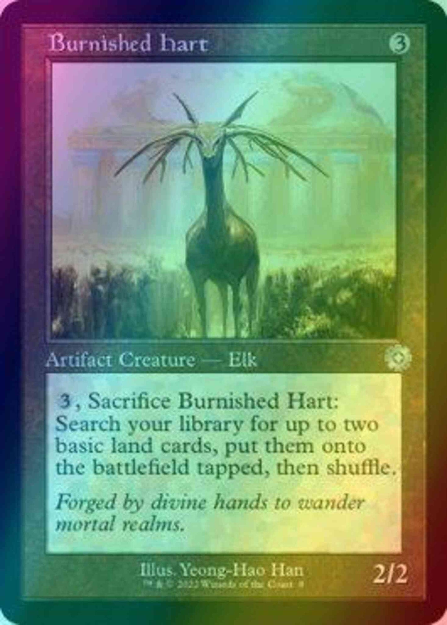 Burnished Hart [8] [Retro Frame] [The Brothers' War Retro Artifacts] [Foil]