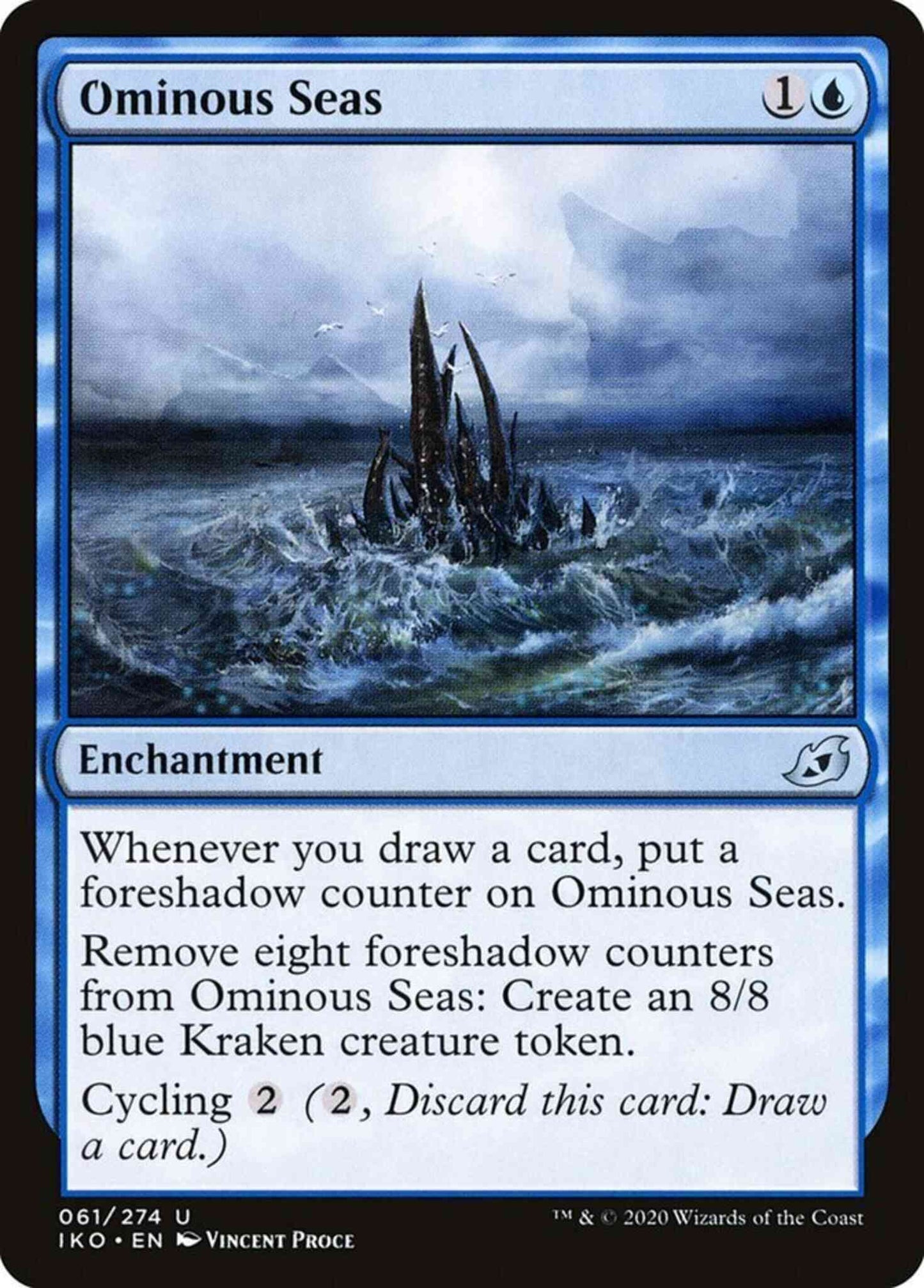 Ominous Seas [61] [Ikoria: Lair of Behemoths] [Non-Foil]