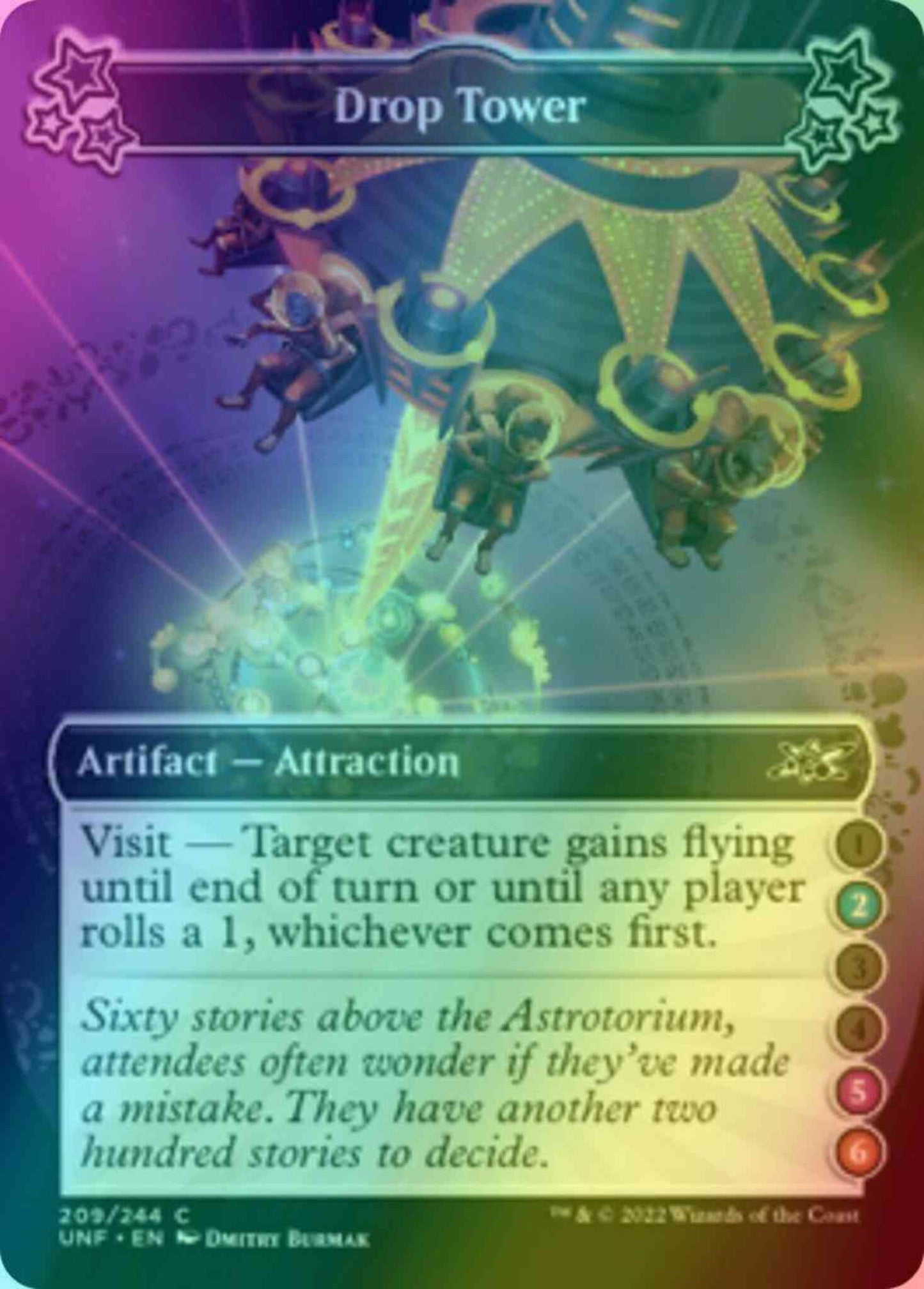 Drop Tower (2/5/6) [209c] [Borderless] [Unfinity] [Foil]
